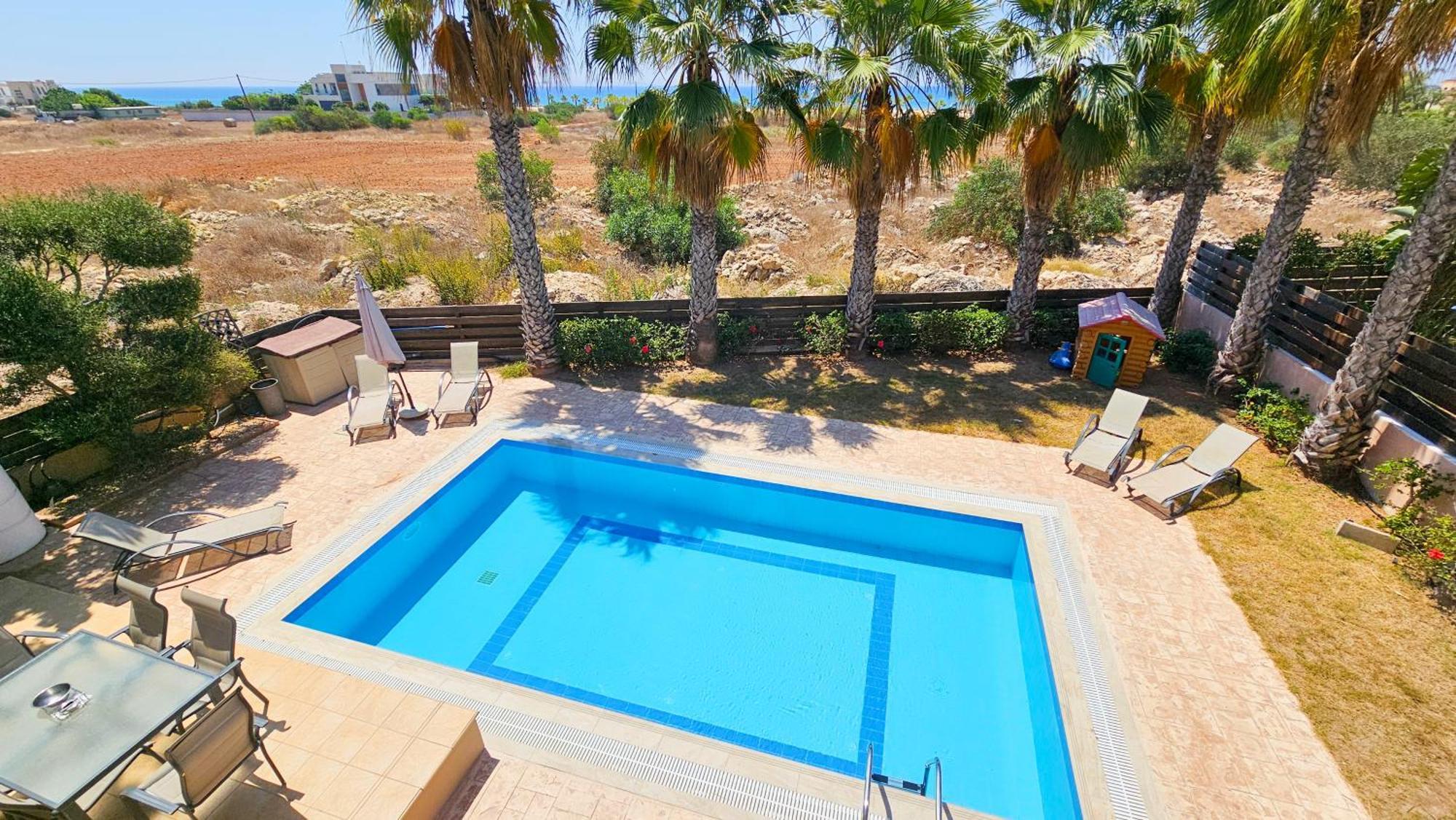 Sunnyside Pool Villa Ajía Nápa Eksteriør bilde